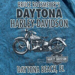 Harley Davidson Daytona Beach Florida T Shirt Sz L